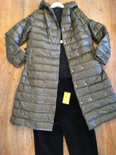 Load image into Gallery viewer, Fairly Made Khaki Puffer Coat
