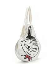 Load image into Gallery viewer, Fairly Made Moomin Little My Raw Cotton Tote
