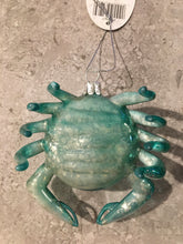 Load image into Gallery viewer, Glass Crab Hanging Decoration
