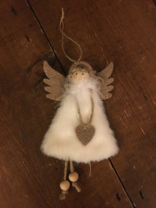 Eco Christmas Fairy Angel Decoration
