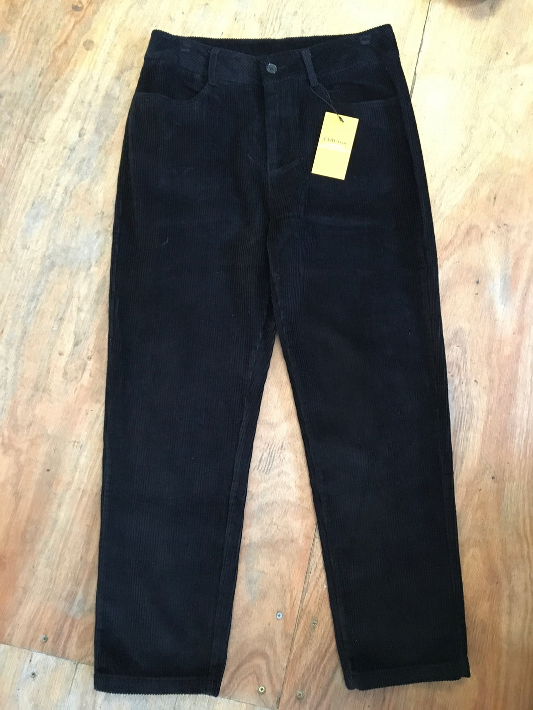 Fairly Made 100% Cotton Tapered Cord Trousers